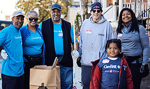 CareFirst employees at a charity event