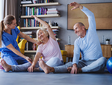 yoga group